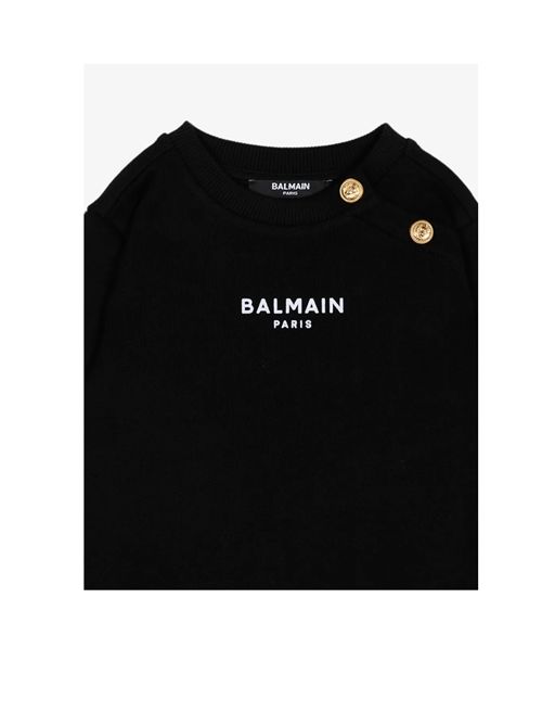 Felpa, unisex, logata. BALMAIN | BZ4340 Z3183930BC
